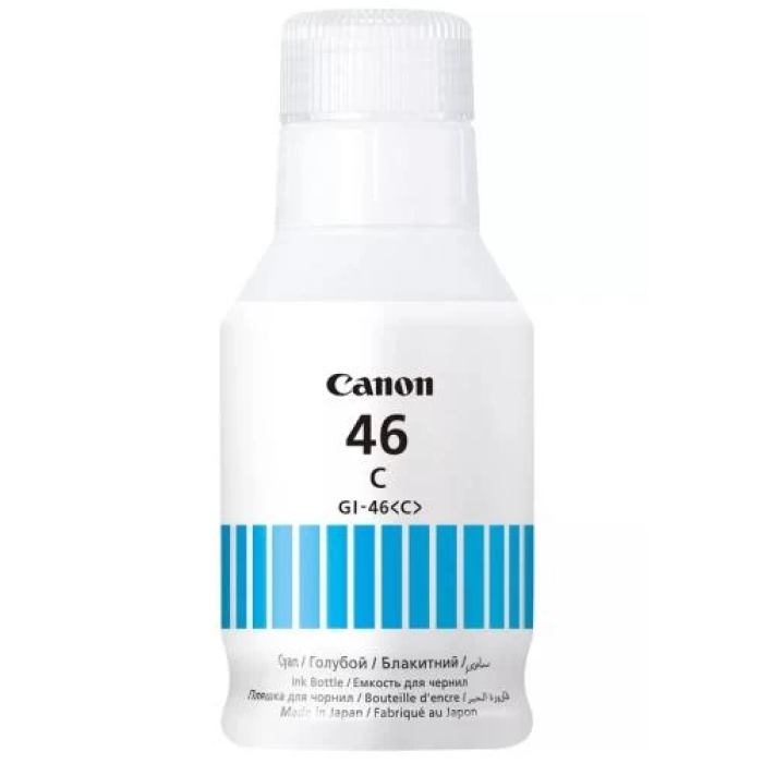 Пігментні чорнила Canon GI-46 Cyan, 135 мл для принтера
