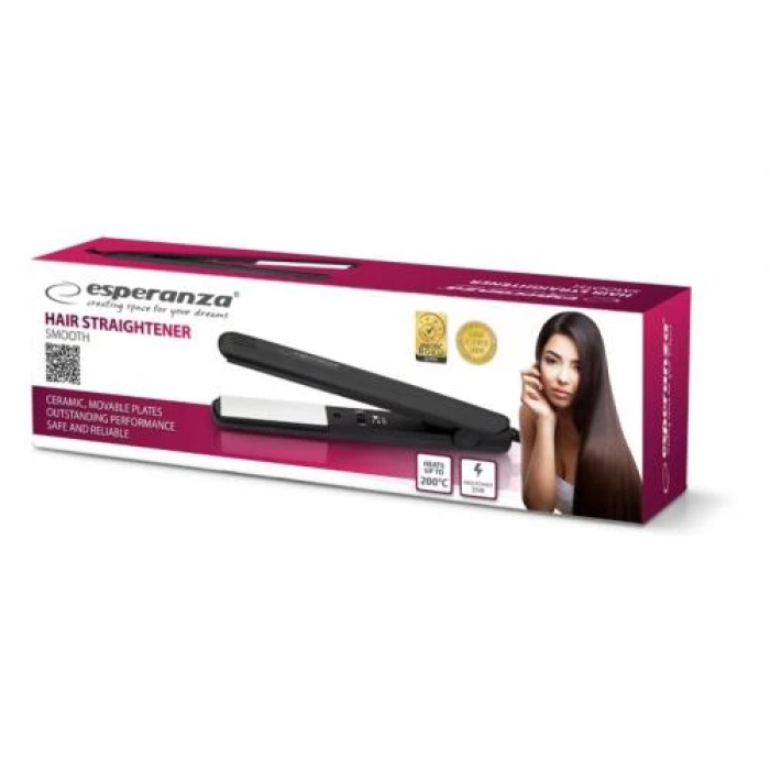 Праска-випрямляч для волосся Esperanza Smooth EBP001