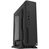 Корпус для ПК (комп’ютерний корпус) GameMax MT300-2U3-90W Mini ITX, 90 Вт, чорний