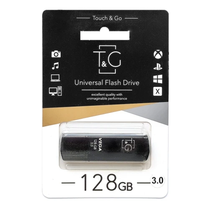USB-флешка T&G Vega TG121 на 128 ГБ з USB 3.0