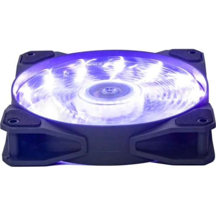 Корпусний вентилятор Frime Iris 120 мм із фіолетовим LED-підсвічуванням