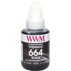 Чорнило для принтера (рідке чорнило) WWM Black 140 мл