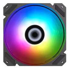 Вентилятор для корпусу (кулер) GameMax Rainbow Force C9 120 мм RGB, 1200 об/хв