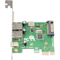 Плата розширення PCIe (контролер USB) Frime VL805 2xUSB 3.0 + Type-C
