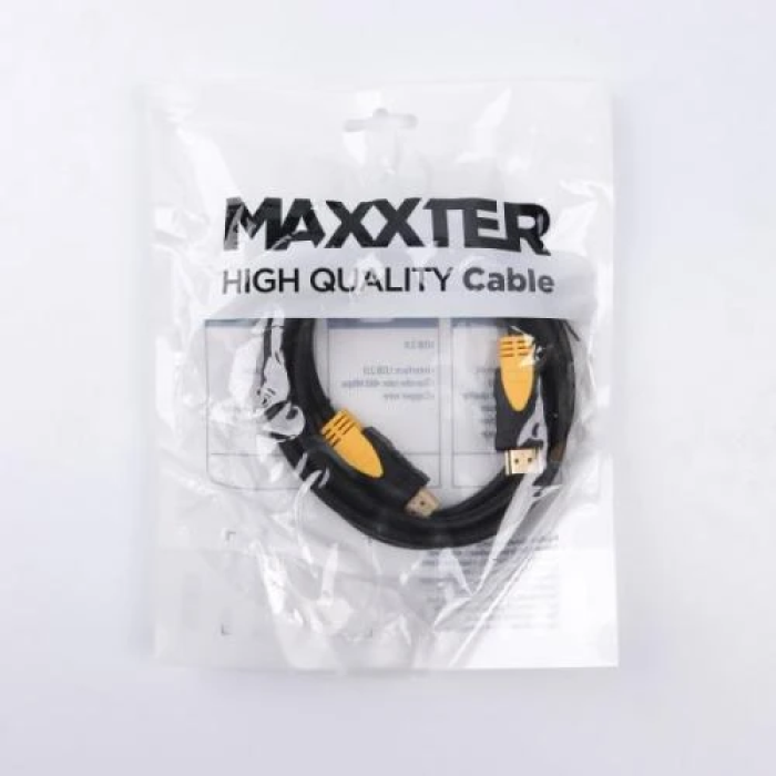 Кабель HDMI 2.0 Maxxter VP-HDMI-1M довжиною 1 метр