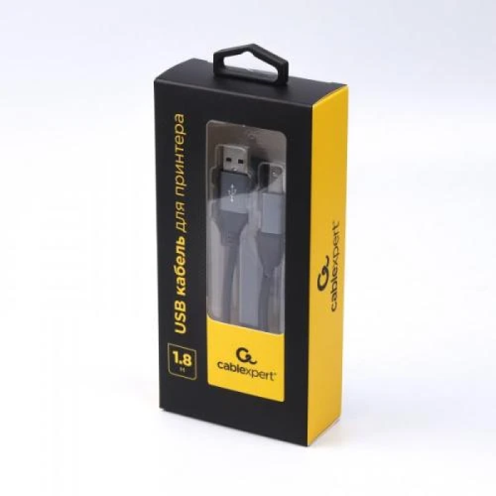 Кабель USB 2.0 Cablexpert AM–BM, 1,8 м