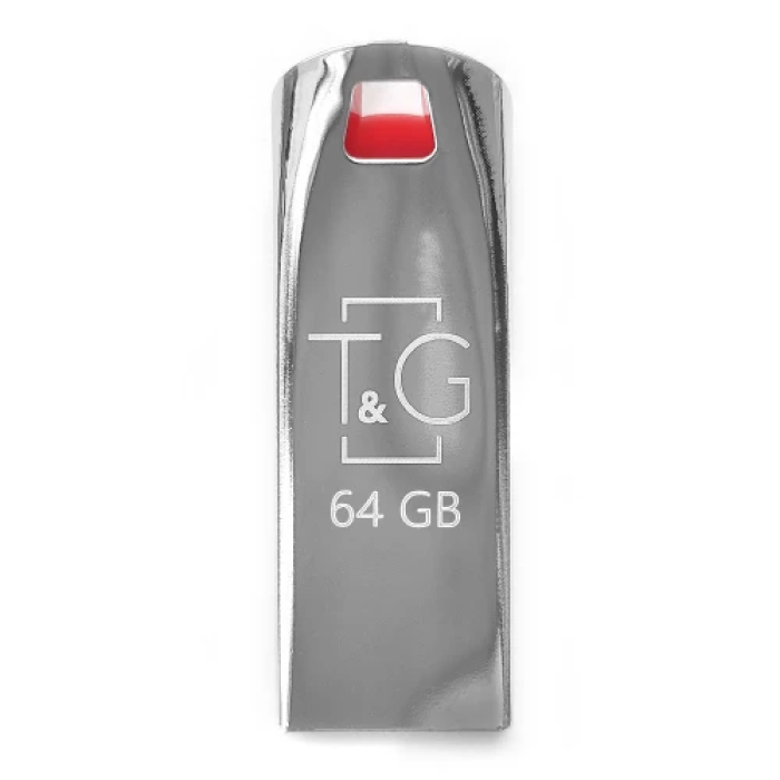 USB-флешка T&G Stylish TG115 на 64 ГБ, сіра