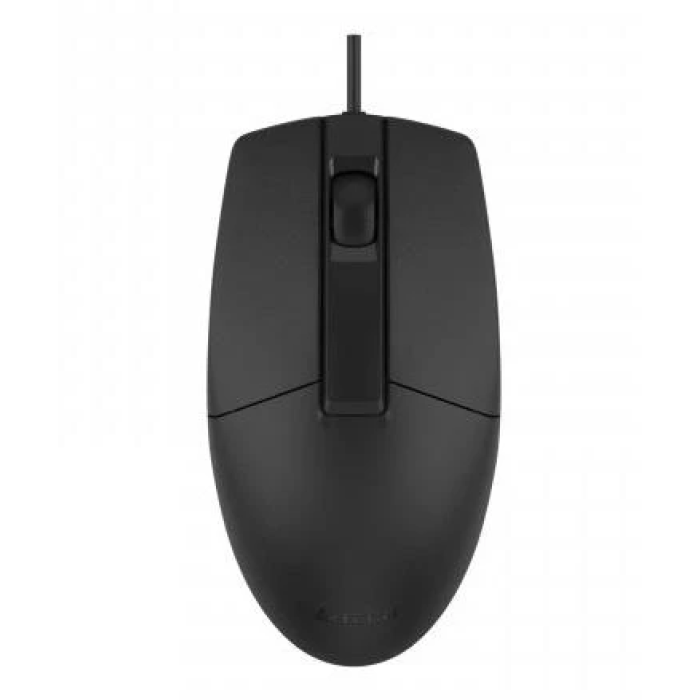 Оптична дротова миша A4Tech OP-330 Black, 1200 dpi