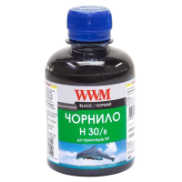 Чорнило (фарба для принтера) WWM H30/B чорне, 200 мл для HP 21/54/121/122/129/130/131/132/140/901