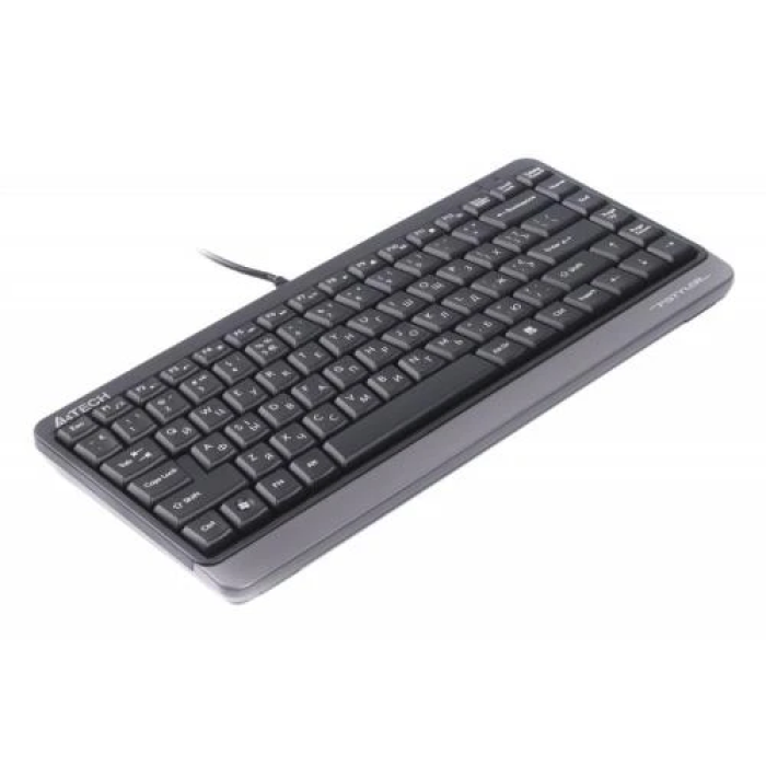 Компактна клавіатура A4Tech FKS11 USB Black/Grey на 87 клавіш