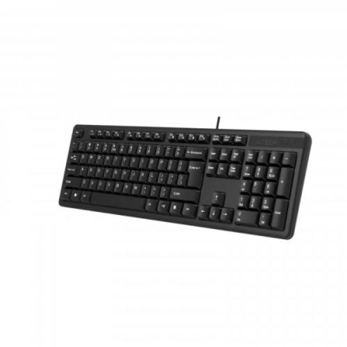 Дротова клавіатура A4Tech KK-3 Comfort Key чорна з USB