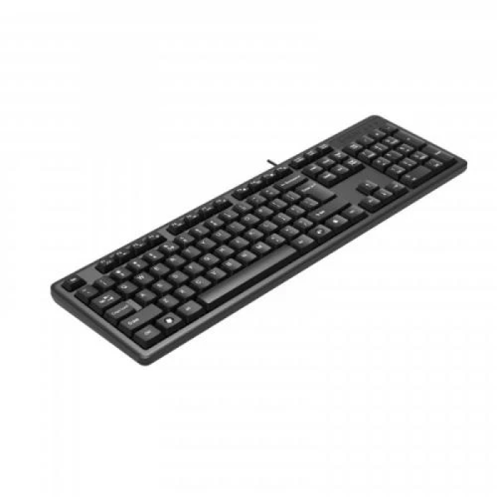 Дротова клавіатура A4Tech KK-3 Comfort Key чорна з USB