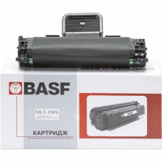 Картридж для лазерного принтера (тонер-картридж) BASF MLT-D108S чорний, 1500 сторінок