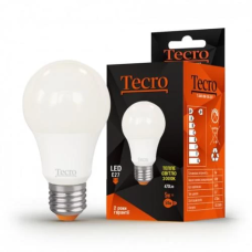 Світлодіодна лампа (LED-лампа) Tecro T-A60-5W-3K-E27 5 Вт, 3000 К