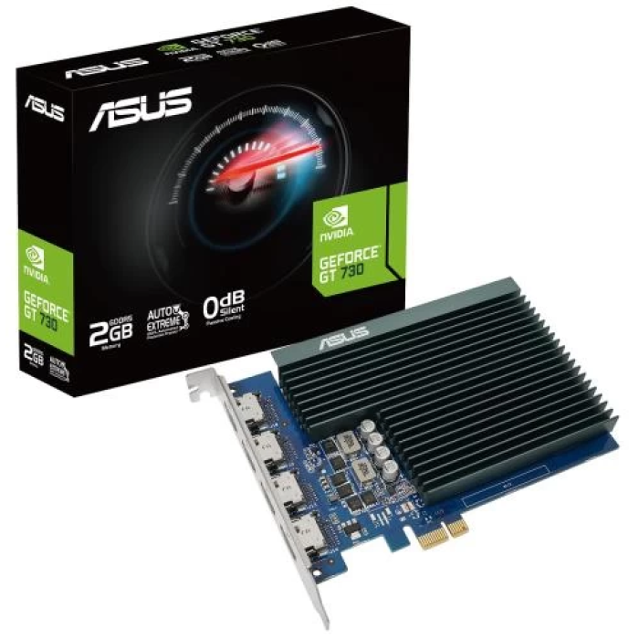 Asus GeForce GT730 — відеокарта 2 ГБ GDDR5 з 4 HDMI
