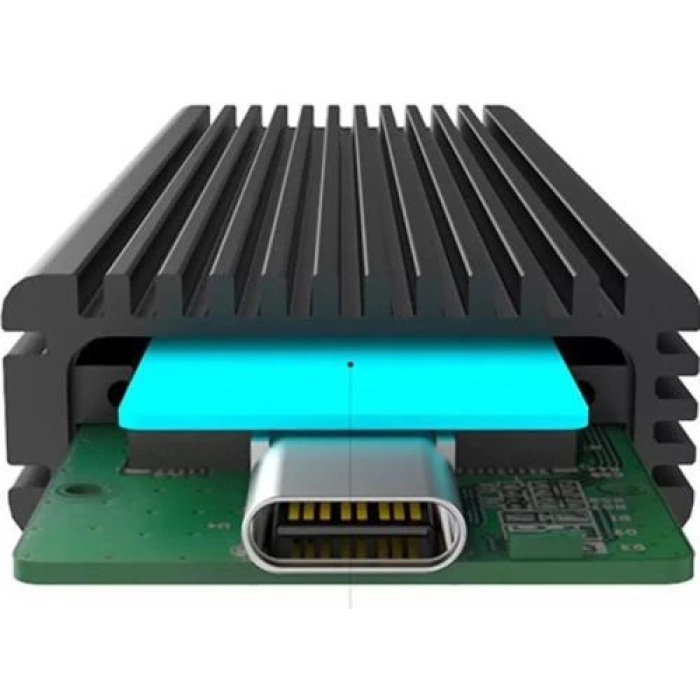 Зовнішня кишеня для SSD M.2 Maiwo K1687P2 USB-C