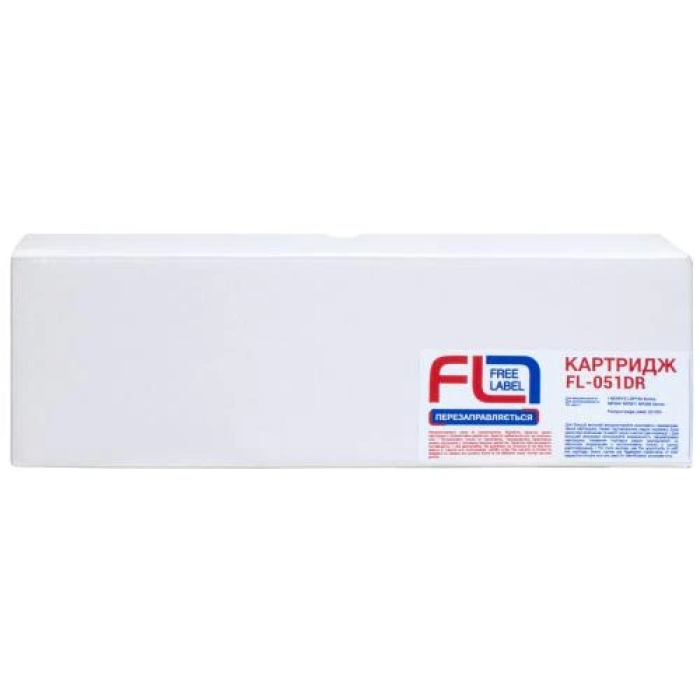 Драм-картридж Free Label FL-051DR для Canon 051 Black, 23 000 сторінок
