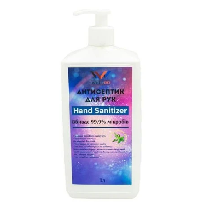 Антисептик для рук Welldo WDHS1A з олією чайного дерева