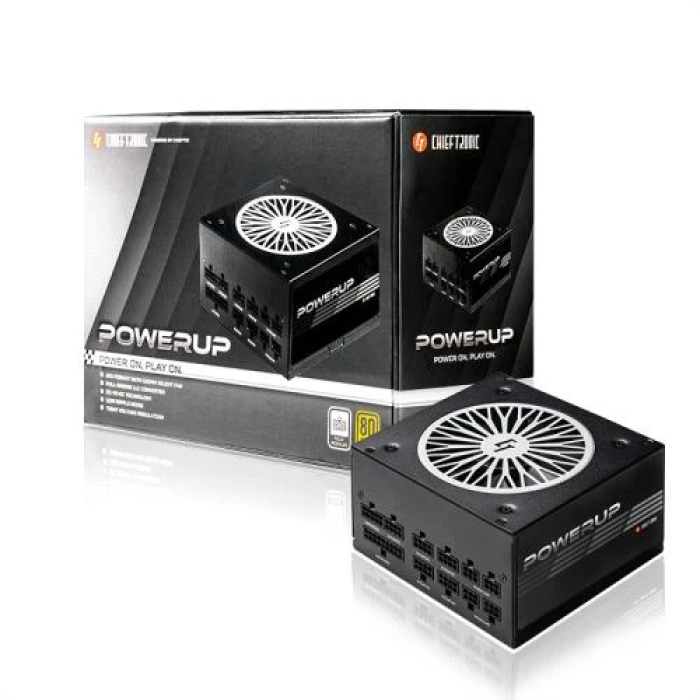 Модульний блок живлення Chieftec GPX-850FC, 850 Вт, 80+ Gold