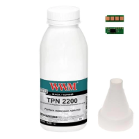 Тонер для принтера (тонерний порошок) WWM Pantum P2200 чорний, 90 г