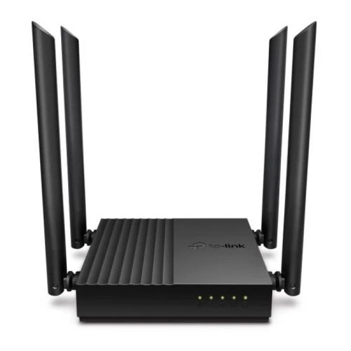 TP-Link Archer A64 — чорний роутер Wi-Fi 5 до 1267 Мбіт/с