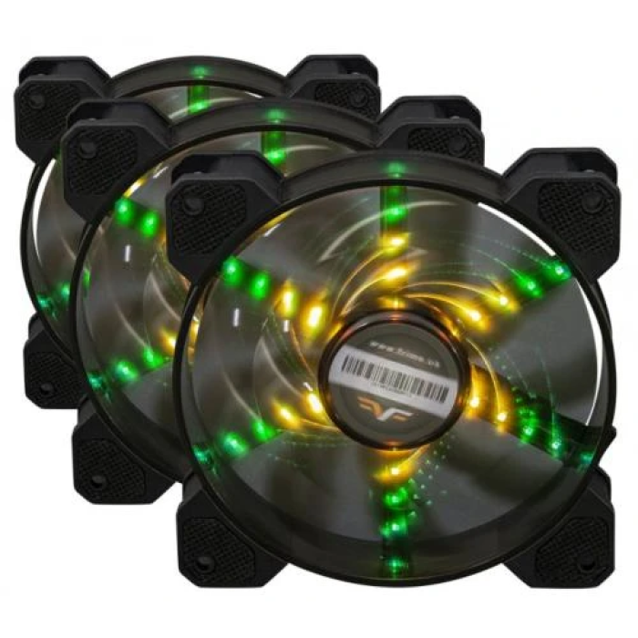 Комплект корпусних вентиляторів Frime Iris Flicker KIT 3×120 мм RGB