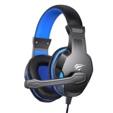 Ігрові навушники (гарнітура) Havit HV-H763d Black/Blue, кабель 1,8 м