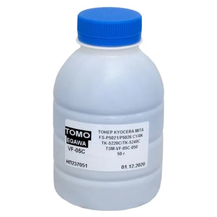 Тонер Tomoegawa TSM-VF-05C-050 Cyan, 50 г для Kyocera