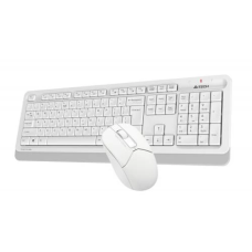 Бездротовий комплект (клавіатура та миша) A4Tech Fstyler FG1012 білий
