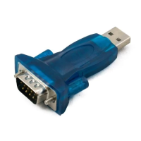 USB-перехідник (адаптер) Extradigital HL340 USB 2.0 — RS-232, 1 м, чорний