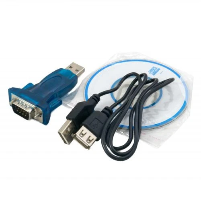 USB-адаптер Extradigital HL340 USB 2.0 — RS-232, 1 м