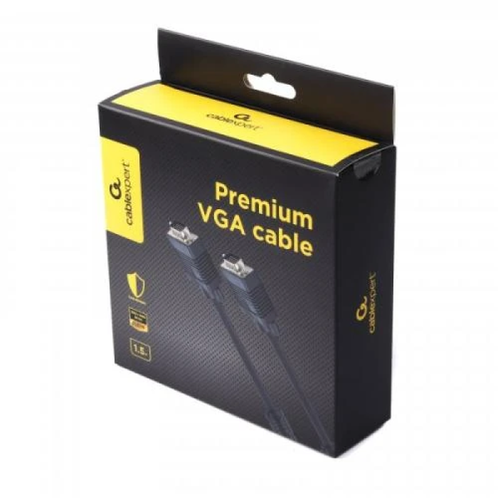 Кабель VGA Cablexpert 1,5 м для монітора та проектора