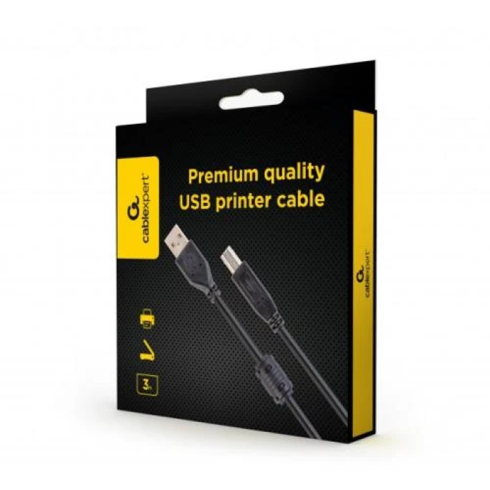 Кабель USB 2.0 Cablexpert USB AM — USB BM, 3 м