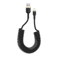 Кабель USB для заряджання (USB-кабель) ColorWay CW-CBUL051-BK 1 м, 2,4 A, чорний