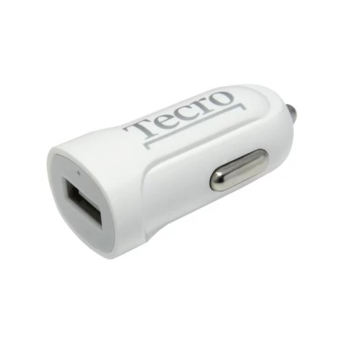 Автомобільна зарядка Tecro 12/24 В, 2,1 А з USB