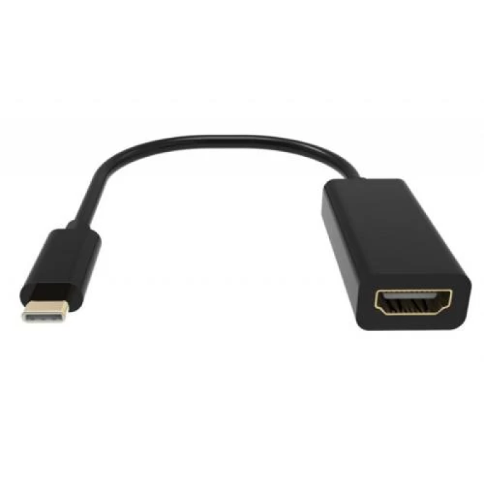 Відеоадаптер USB Type-C — HDMI Viewcon TE385, 4K/60 Гц, 15 см