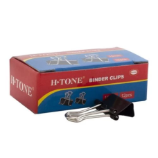 Біндери (затискачі для паперу) H-Tone JJ40316-15 15 мм, 12 шт