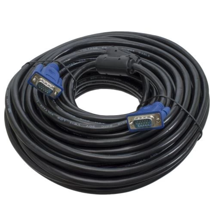 Кабель VGA Patron PN-VGA-VGA-20М, 20 м, чорний