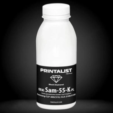 Тонер для принтера (тонерний порошок) Printalist Samsung CLP-300/310, CLX-2160/3160, 55 г, чорний