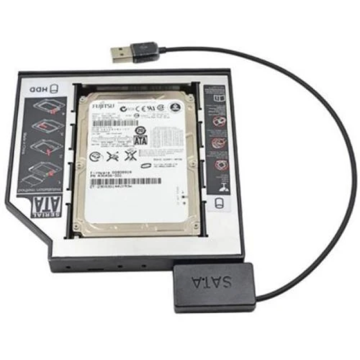 Адаптер Maiwo для підключення SlimLine SATA до USB 2.0