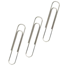 Скріпки для паперу (канцелярські скріпки) H-Tone JJ40304-28 28 мм, 100 шт