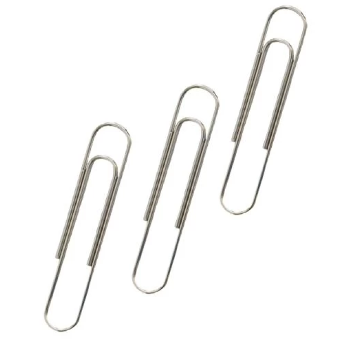 Канцелярські скріпки H-Tone JJ40304-28, 28 мм, 100 шт