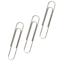 Скріпки канцелярські (скріпки для паперу) H-Tone JJ40304-50 50 мм