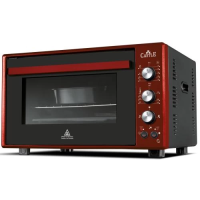 Електродуховка (електрична духовка) Castle CPE-40R 40 л, 1300 Вт, червона