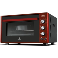 Електродуховка (електрична духовка) Castle CPE-40R 40 л, 1300 Вт, червона