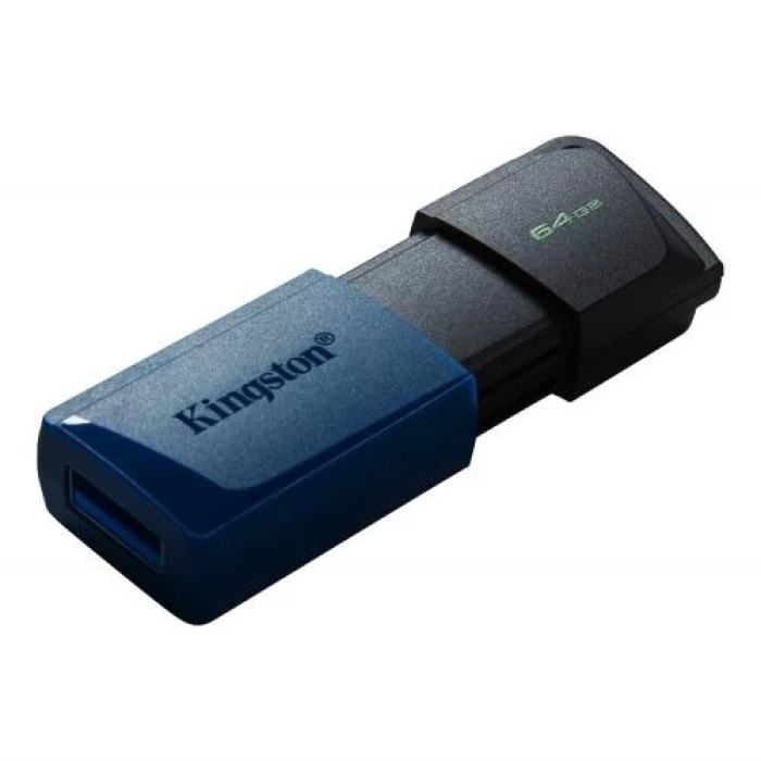 USB-флешка Kingston DataTraveler Exodia M на 64 ГБ, чорний/синій