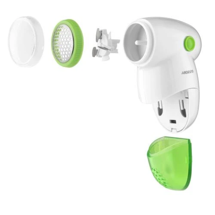 Тример для тканини Ardesto LSH-ZH1 White/Green на 2 батарейки AA