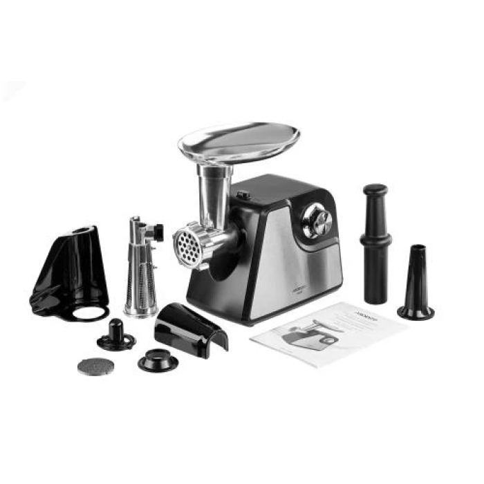 Електром'ясорубка Ardesto MGL-1790R Black/Grey, 1700 Вт