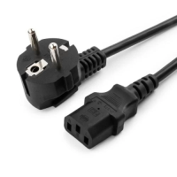 Кабель живлення (мережевий шнур) Atcom PC-186 1,8 м, чорний