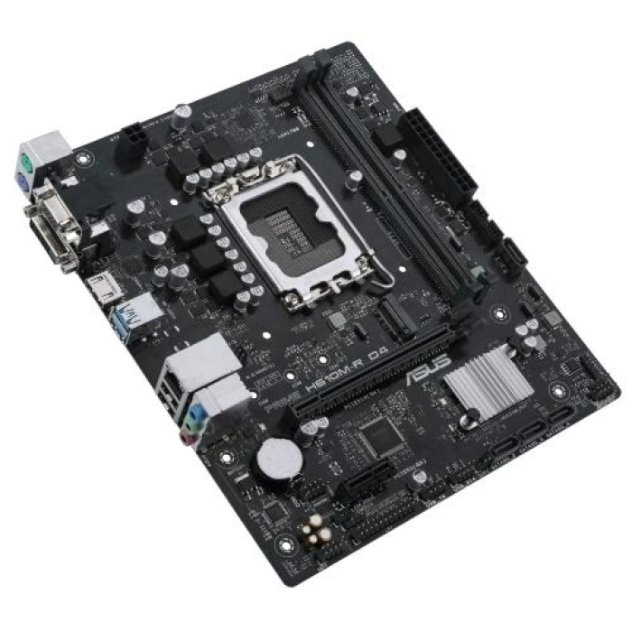 Материнська плата Asus PRIME H610M-R D4-SI для DDR4, MicroATX